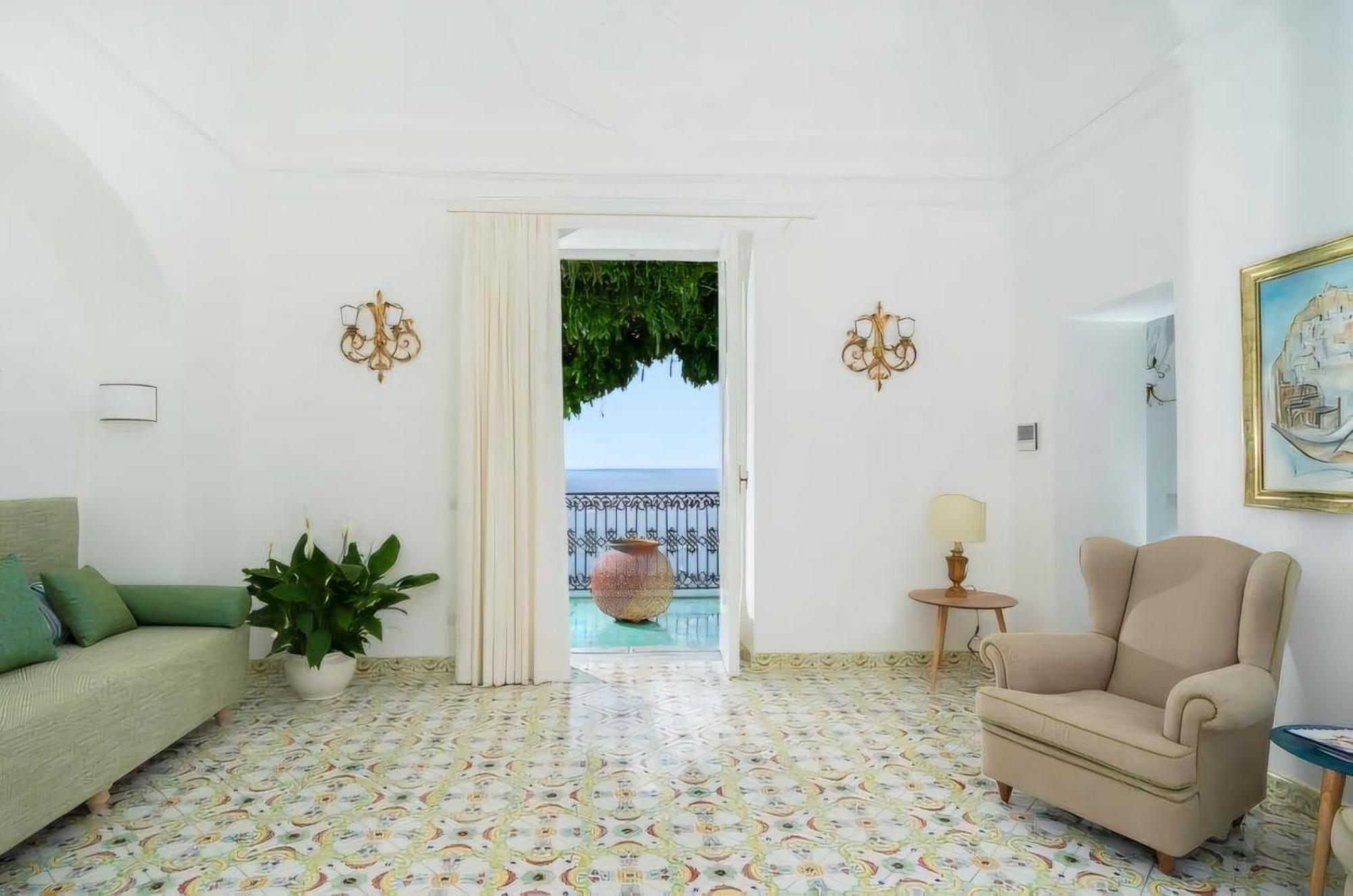 Apartmán Punta Caterina Positano Exteriér fotografie